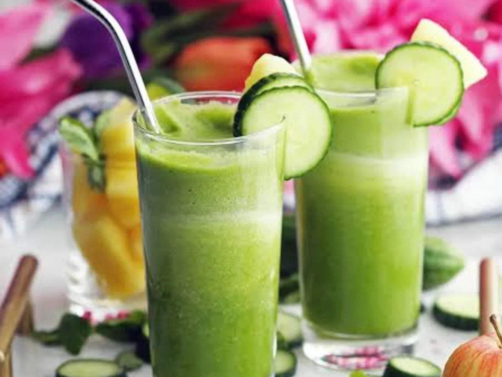 Detox Juice Pineapple Cucumber Apple ( 500ML + 1L)